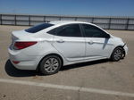 2015 Hyundai Accent Gls White vin: KMHCT4AE0FU926837