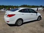 2016 Hyundai Accent Se White vin: KMHCT4AE0GU026070