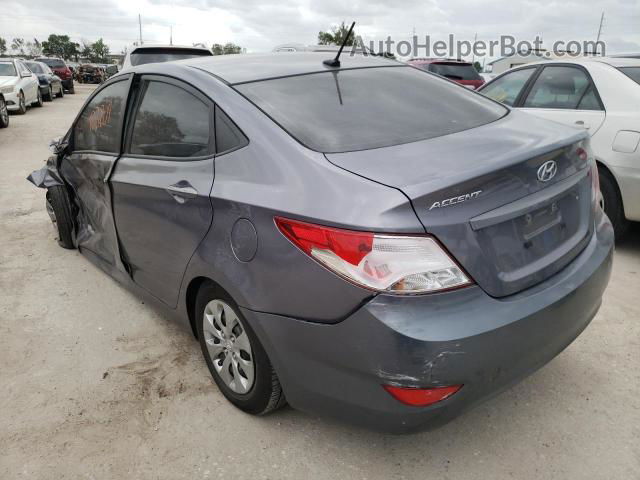 2016 Hyundai Accent Se Серый vin: KMHCT4AE0GU031897