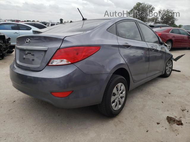 2016 Hyundai Accent Se Серый vin: KMHCT4AE0GU031897