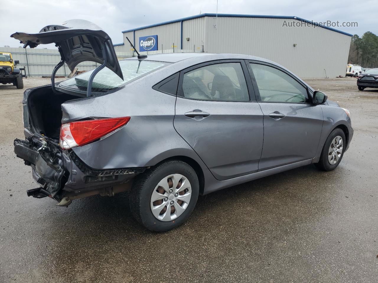 2016 Hyundai Accent Se Silver vin: KMHCT4AE0GU035738