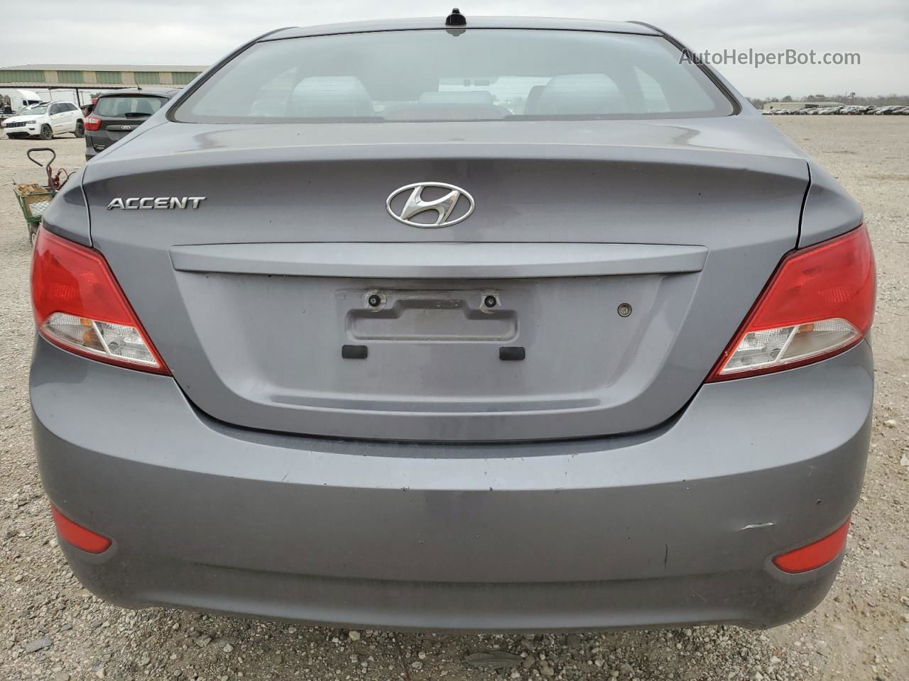 2016 Hyundai Accent Se Gray vin: KMHCT4AE0GU063264