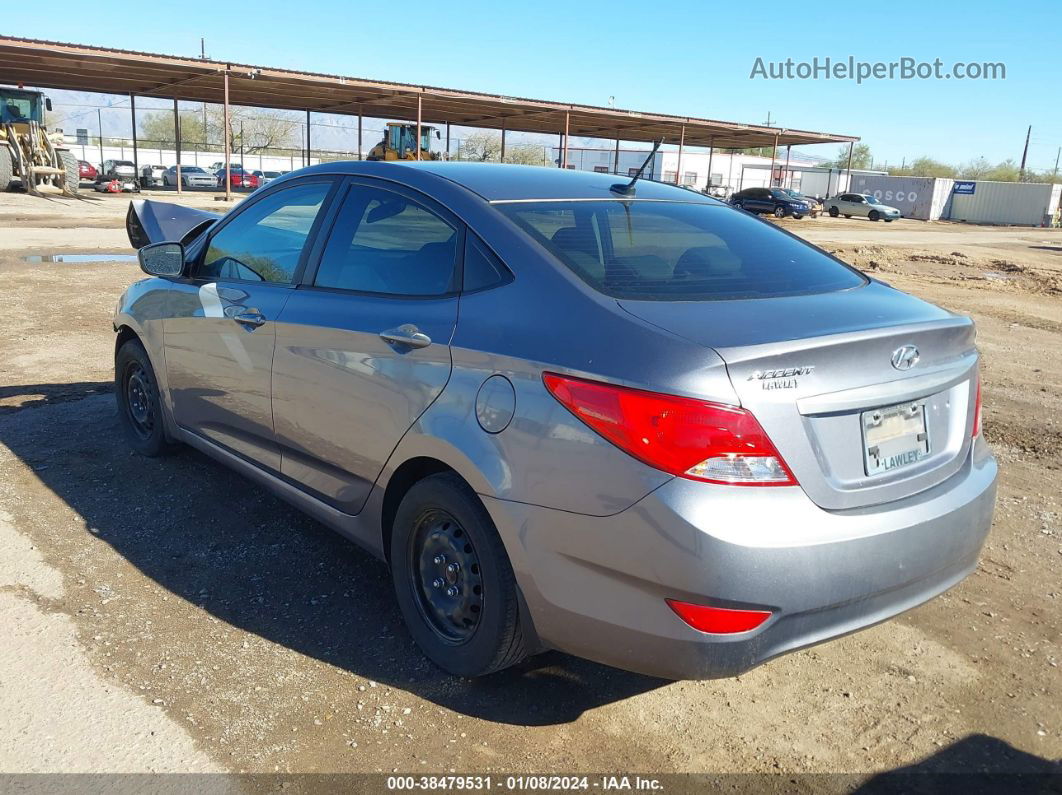 2016 Hyundai Accent Se Gray vin: KMHCT4AE0GU092652