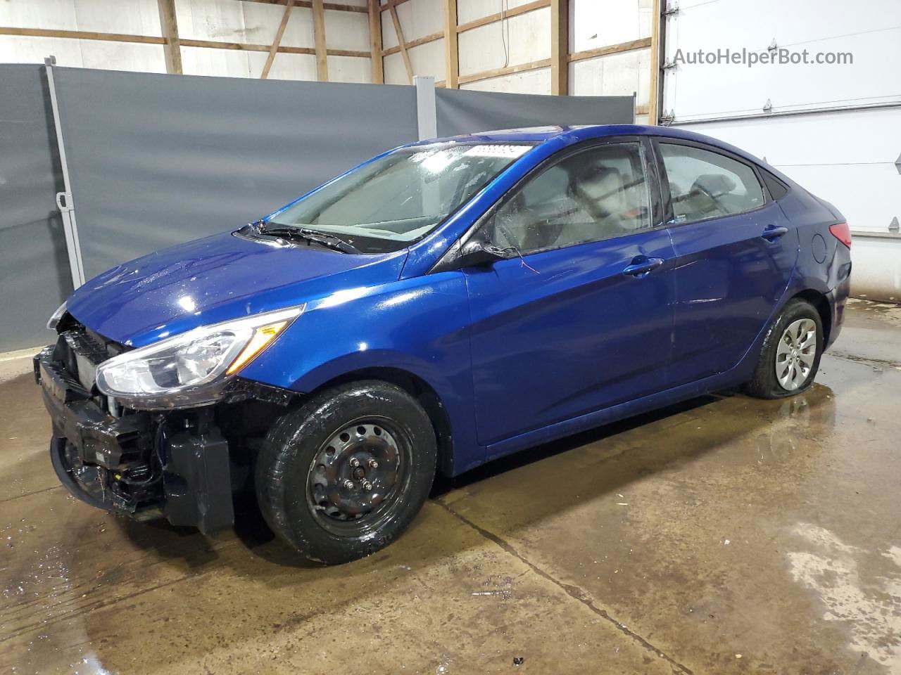 2016 Hyundai Accent Se Blue vin: KMHCT4AE0GU094515