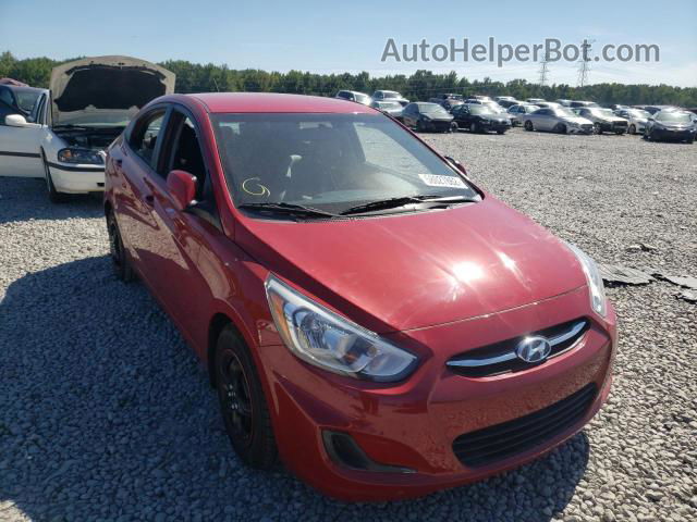 2016 Hyundai Accent Se Красный vin: KMHCT4AE0GU107201