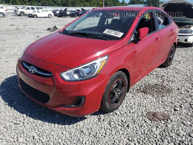 2016 Hyundai Accent Se Красный vin: KMHCT4AE0GU107201