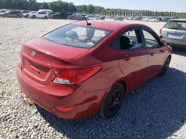 2016 Hyundai Accent Se Red vin: KMHCT4AE0GU107201