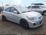 2016 Hyundai Accent Se Silver vin: KMHCT4AE0GU107943