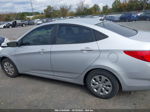 2016 Hyundai Accent Se Silver vin: KMHCT4AE0GU118523