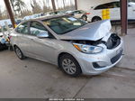 2016 Hyundai Accent Se Silver vin: KMHCT4AE0GU121213