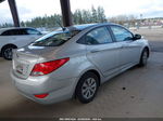 2016 Hyundai Accent Se Silver vin: KMHCT4AE0GU121213