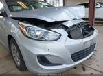 2016 Hyundai Accent Se Silver vin: KMHCT4AE0GU121213