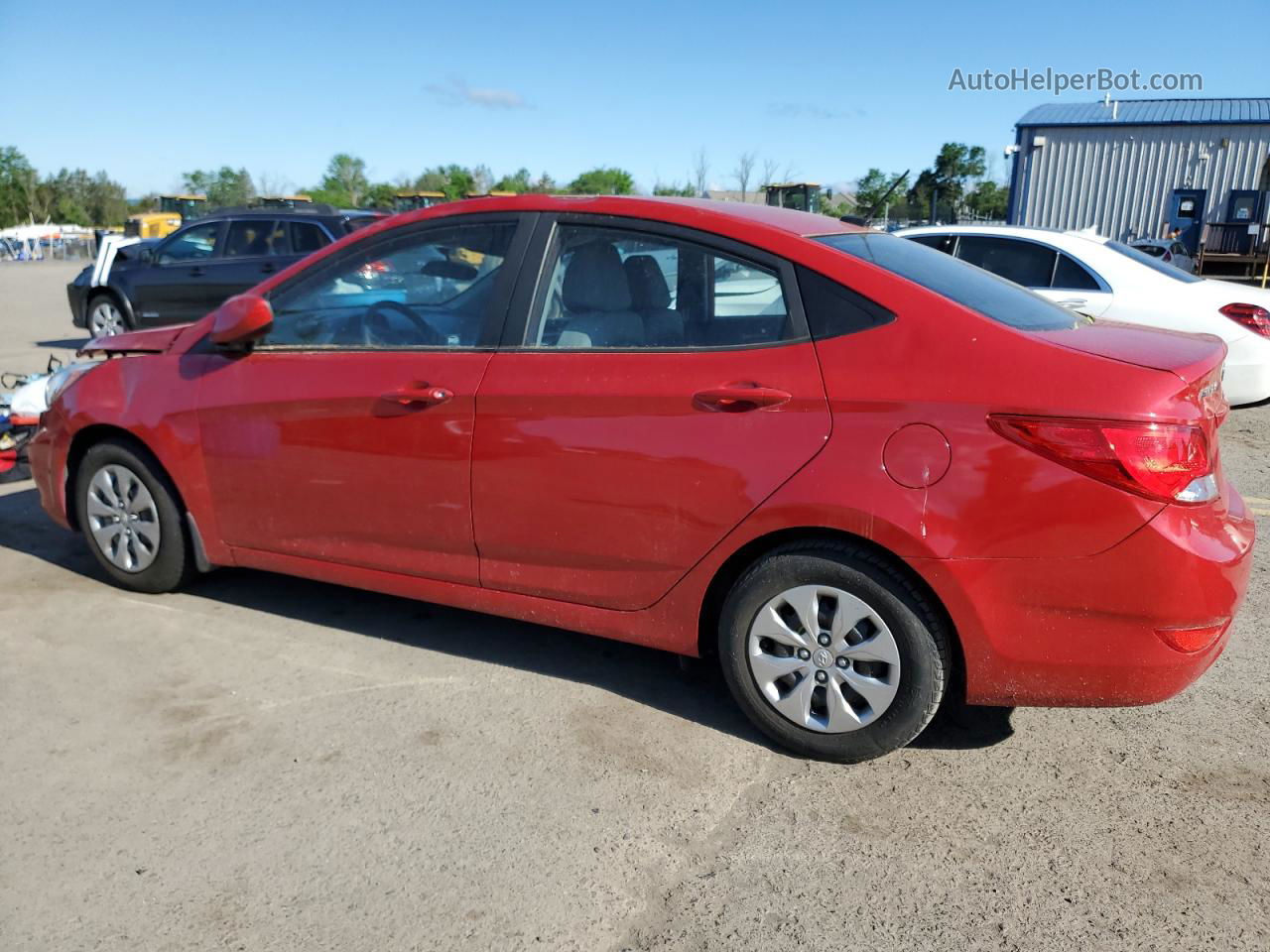 2016 Hyundai Accent Se Red vin: KMHCT4AE0GU138920