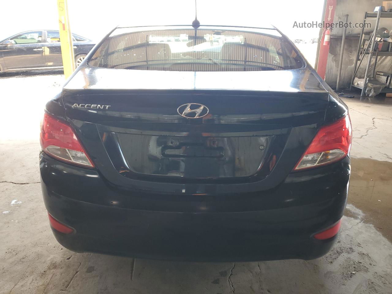 2016 Hyundai Accent Se Black vin: KMHCT4AE0GU139257