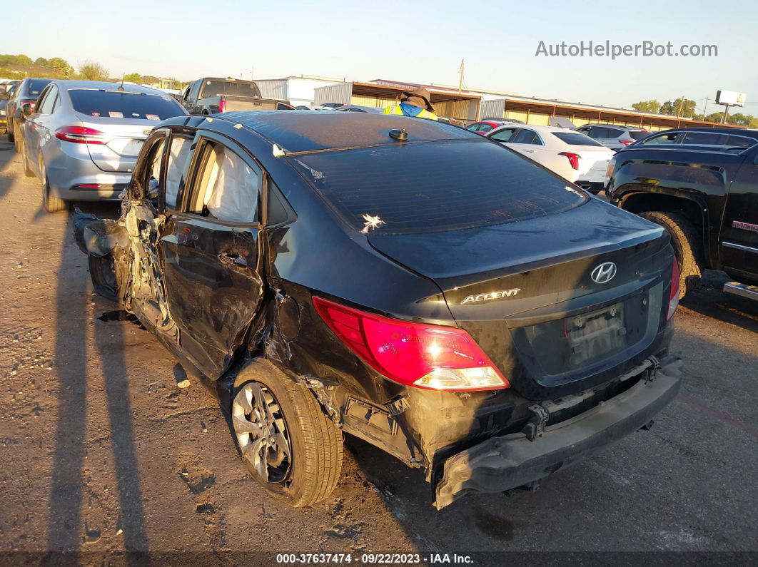 2016 Hyundai Accent Se Black vin: KMHCT4AE0GU143311