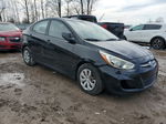 2016 Hyundai Accent Se Черный vin: KMHCT4AE0GU164479