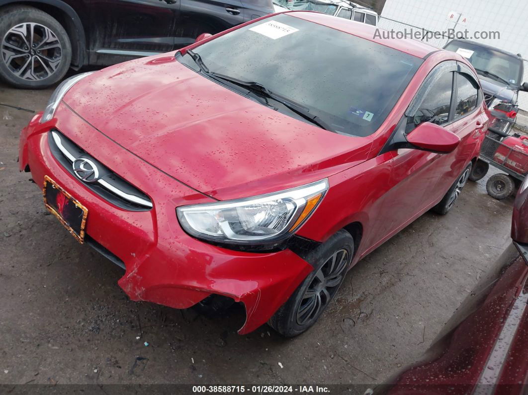 2016 Hyundai Accent Se Red vin: KMHCT4AE0GU976817