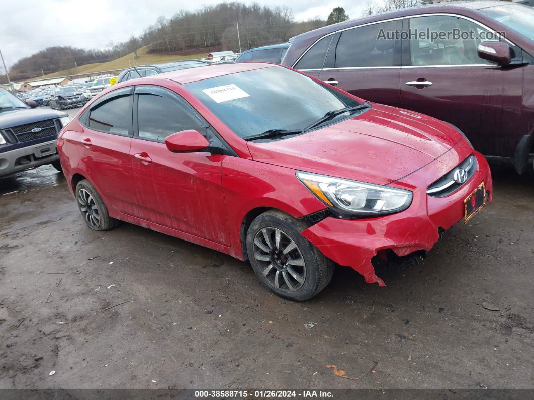 2016 Hyundai Accent Se Red vin: KMHCT4AE0GU976817