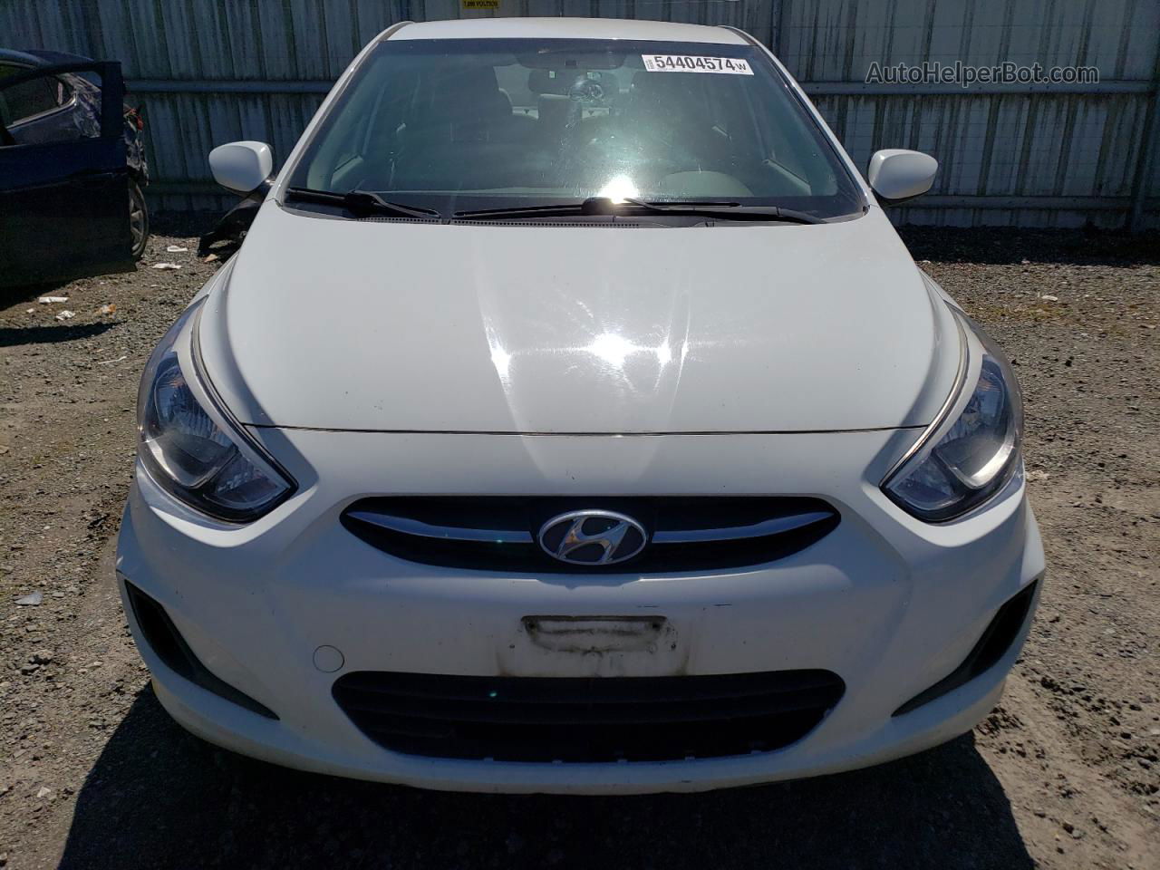 2016 Hyundai Accent Se White vin: KMHCT4AE0GU981094