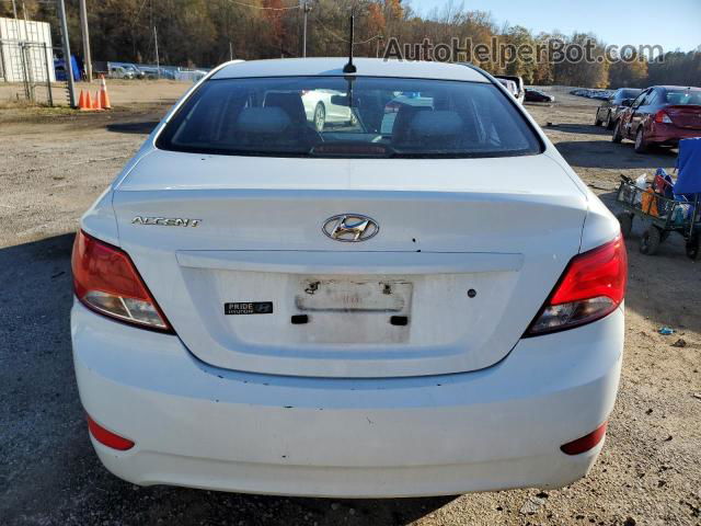 2016 Hyundai Accent Se White vin: KMHCT4AE0GU989518