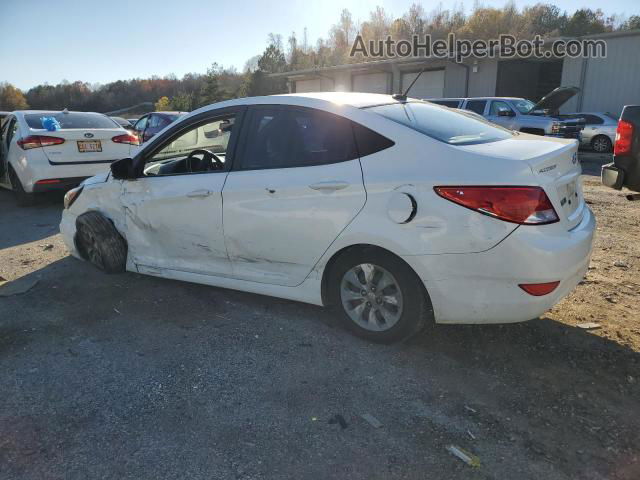 2016 Hyundai Accent Se White vin: KMHCT4AE0GU989518