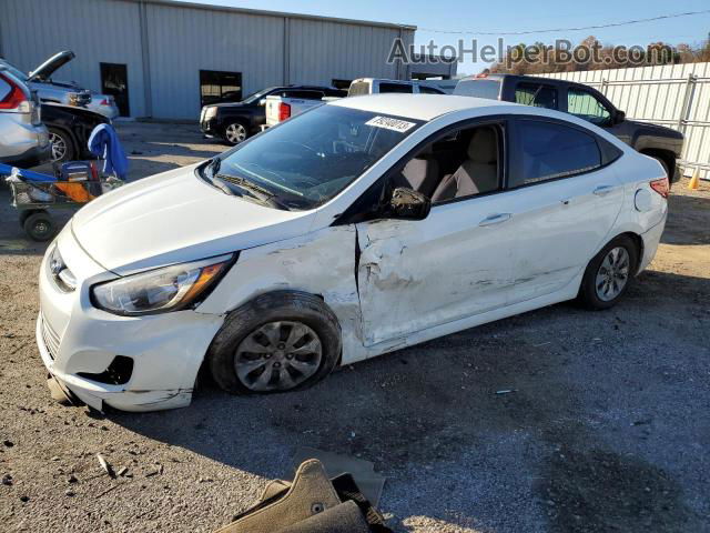 2016 Hyundai Accent Se White vin: KMHCT4AE0GU989518