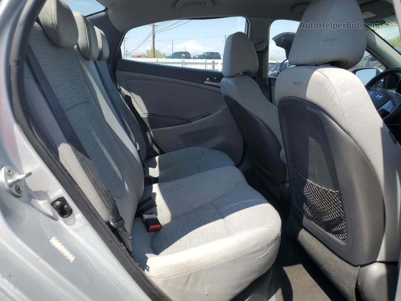 2016 Hyundai Accent Se Серебряный vin: KMHCT4AE0GU997375