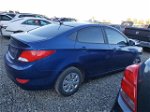 2017 Hyundai Accent Se Синий vin: KMHCT4AE0HU241112