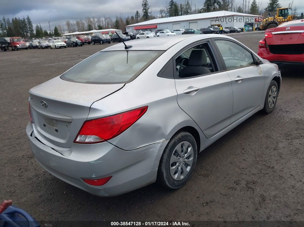 2017 Hyundai Accent Se Gray vin: KMHCT4AE0HU244432