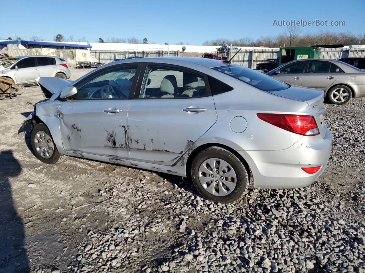 2017 Hyundai Accent Se Gray vin: KMHCT4AE0HU247248