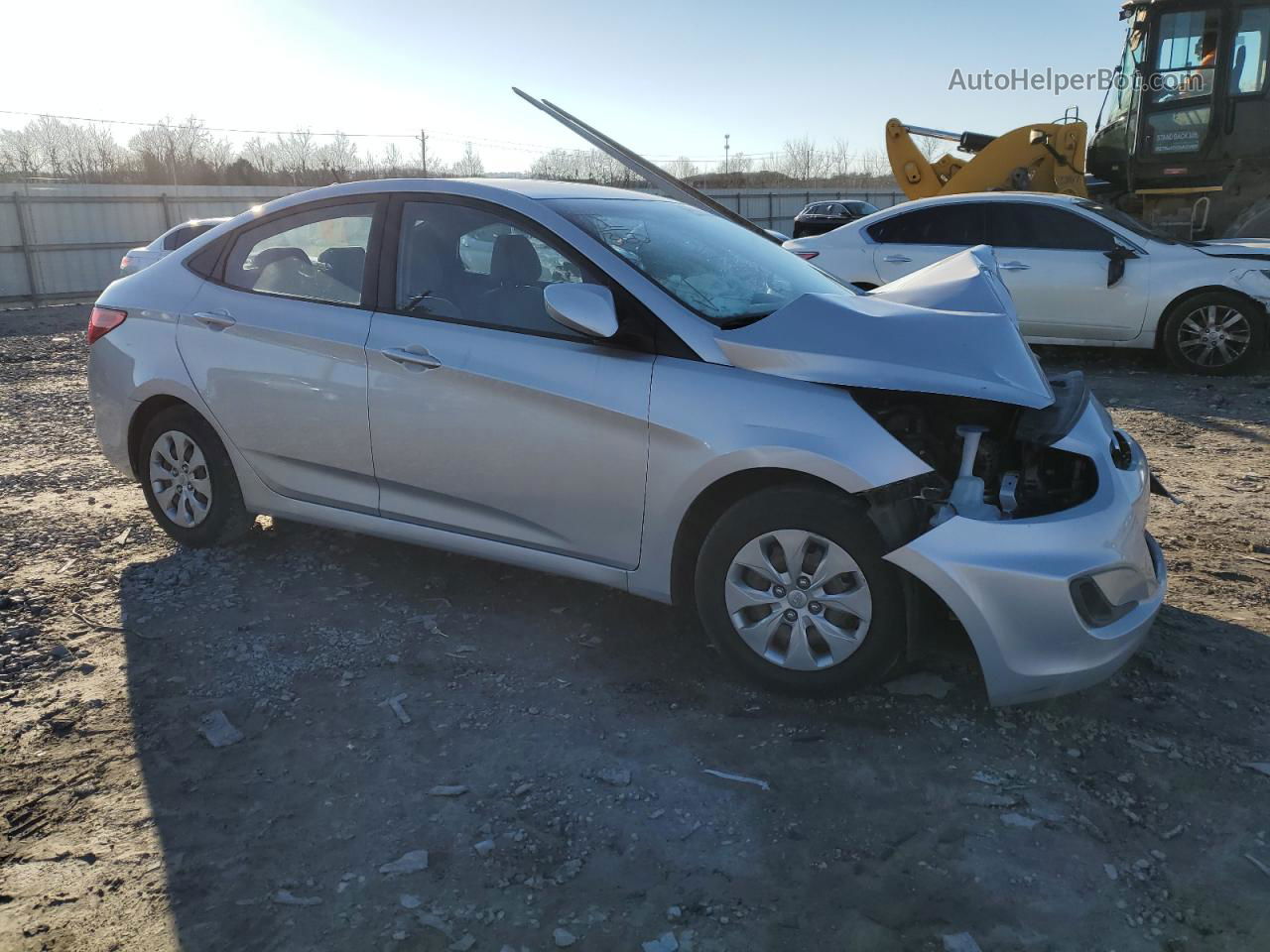 2017 Hyundai Accent Se Gray vin: KMHCT4AE0HU247248