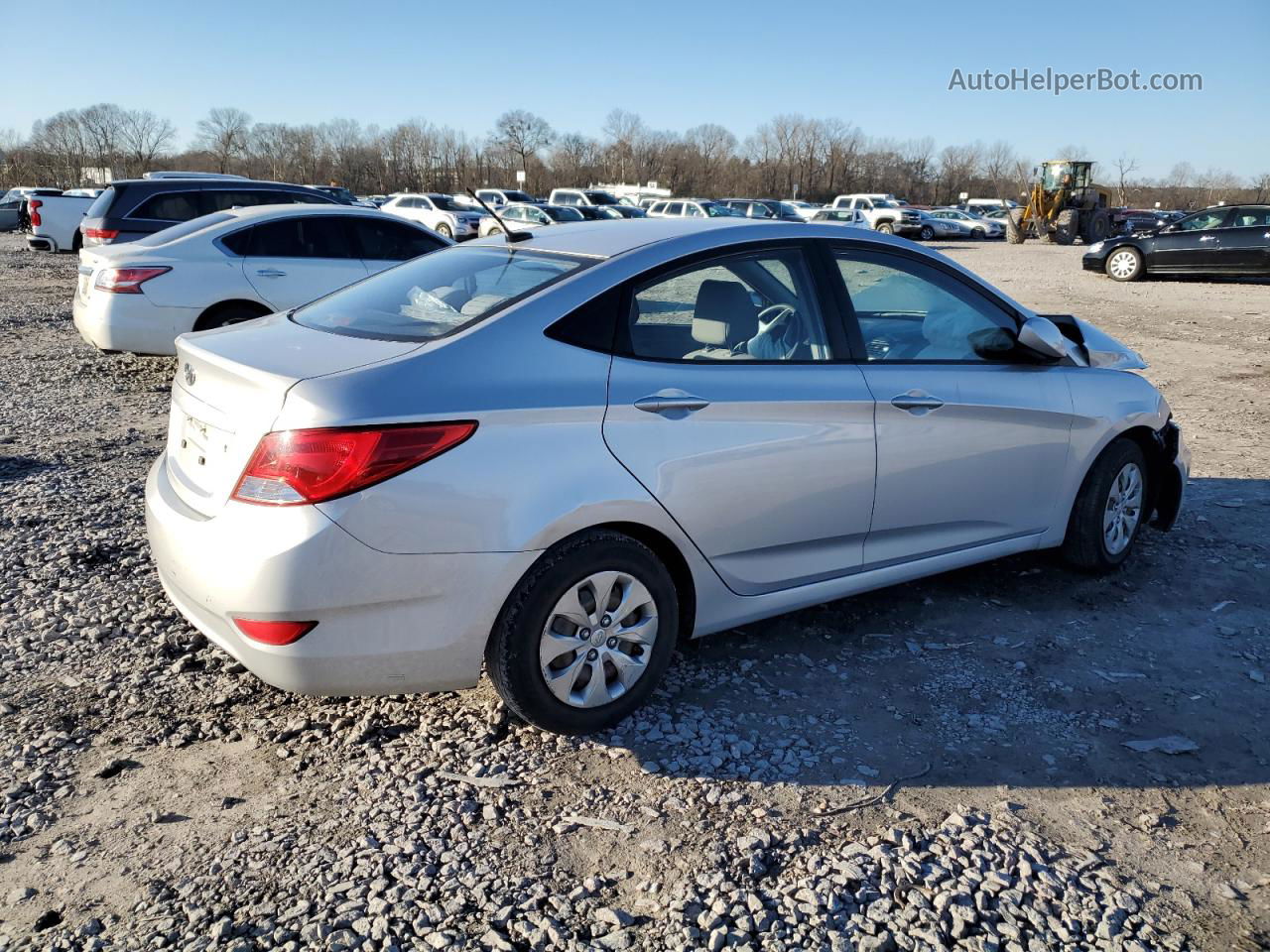 2017 Hyundai Accent Se Gray vin: KMHCT4AE0HU247248