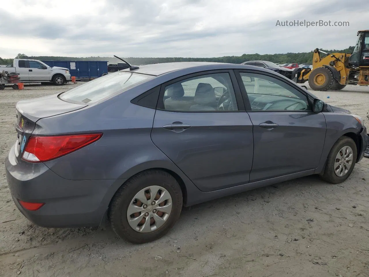 2017 Hyundai Accent Se Gray vin: KMHCT4AE0HU277348