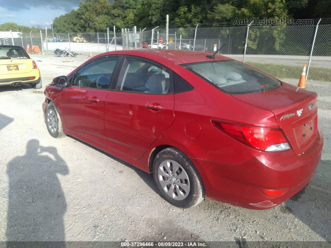 2017 Hyundai Accent Se Red vin: KMHCT4AE0HU291542