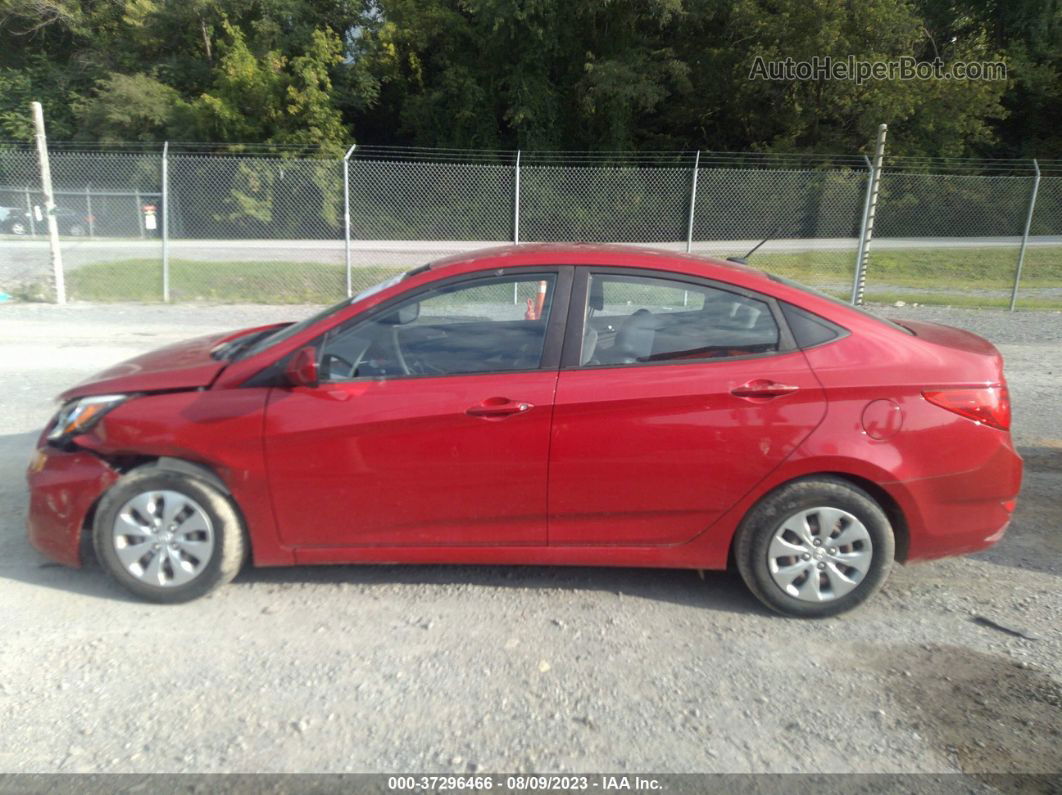 2017 Hyundai Accent Se Red vin: KMHCT4AE0HU291542