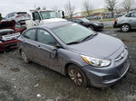 2017 Hyundai Accent Se Gray vin: KMHCT4AE0HU297955