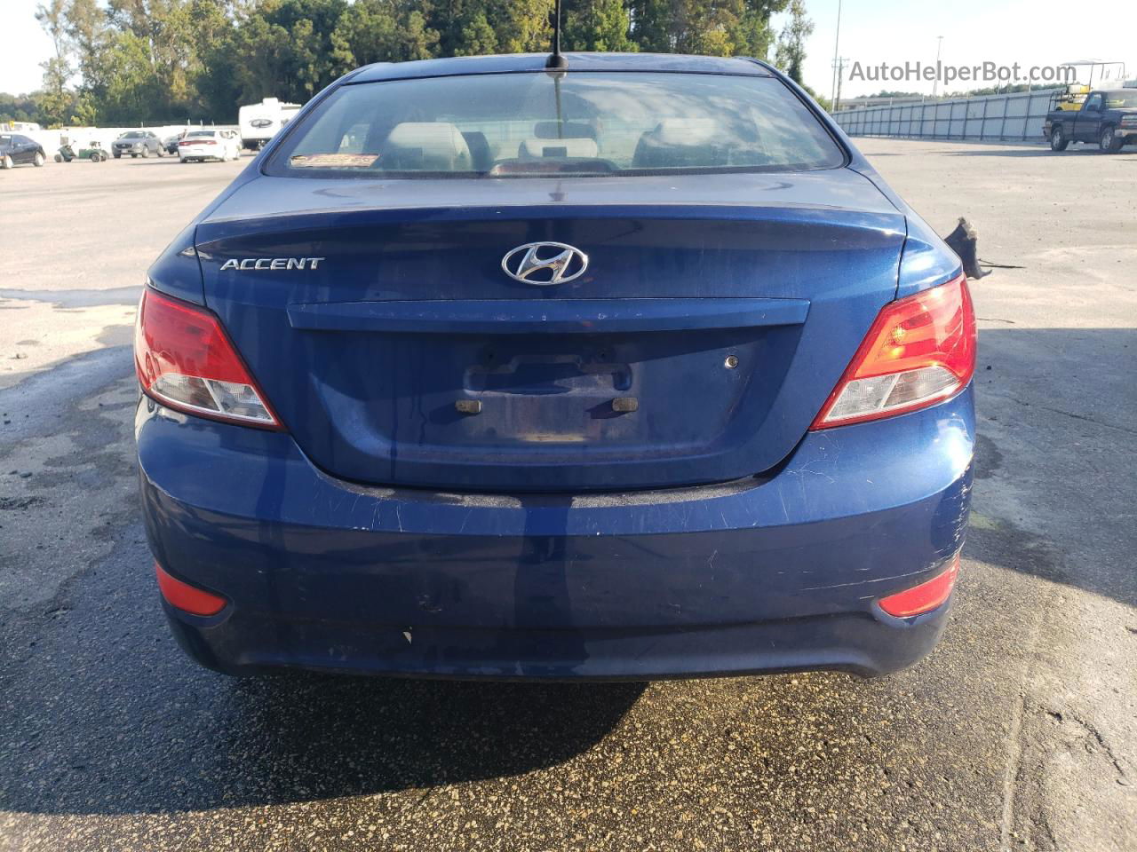 2017 Hyundai Accent Se Blue vin: KMHCT4AE0HU326970