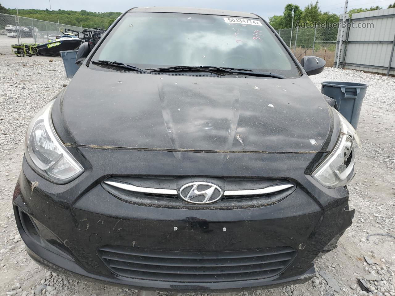 2017 Hyundai Accent Se Black vin: KMHCT4AE0HU353859