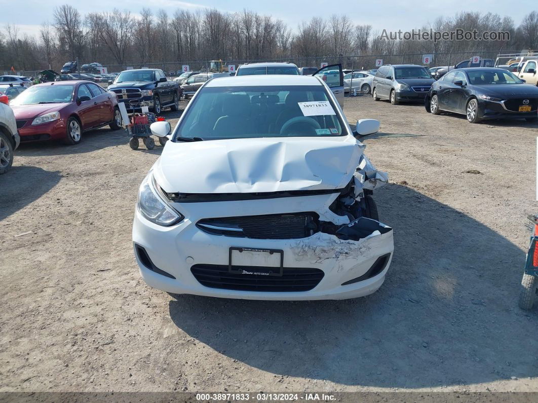 2017 Hyundai Accent Se White vin: KMHCT4AE0HU369169