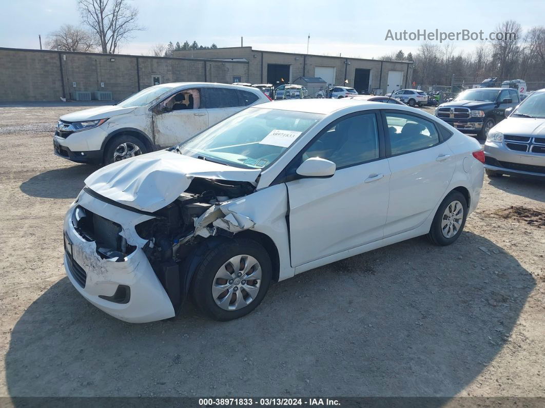 2017 Hyundai Accent Se White vin: KMHCT4AE0HU369169