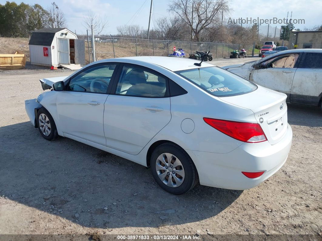 2017 Hyundai Accent Se White vin: KMHCT4AE0HU369169