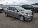 2017 Hyundai Accent Se Gray vin: KMHCT4AE0HU376736