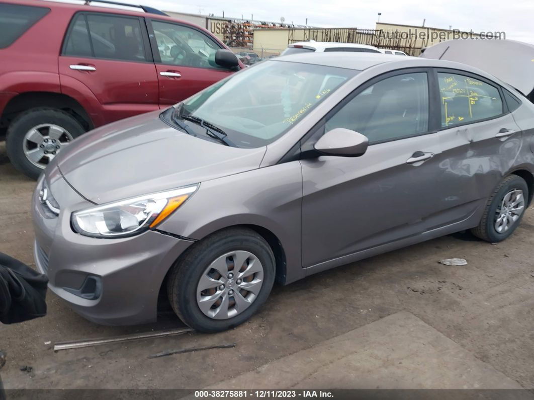 2017 Hyundai Accent Se Gray vin: KMHCT4AE0HU380771