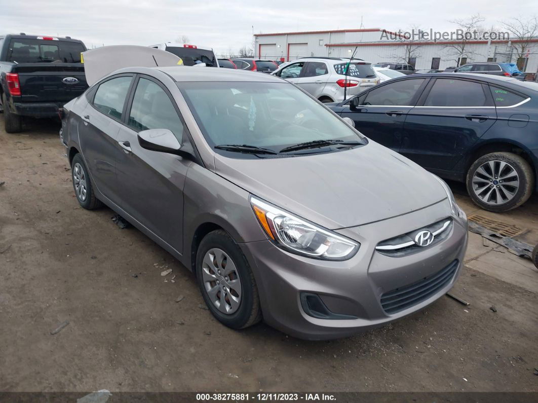 2017 Hyundai Accent Se Gray vin: KMHCT4AE0HU380771