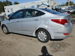 2013 Hyundai Accent Gls Silver vin: KMHCT4AE1DU281709