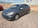 2013 Hyundai Accent Gls Gray vin: KMHCT4AE1DU303689