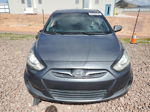 2013 Hyundai Accent Gls Gray vin: KMHCT4AE1DU303689