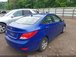 2013 Hyundai Accent Gls Синий vin: KMHCT4AE1DU369028