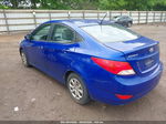 2013 Hyundai Accent Gls Синий vin: KMHCT4AE1DU369028