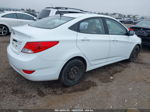 2013 Hyundai Accent Gls White vin: KMHCT4AE1DU395371